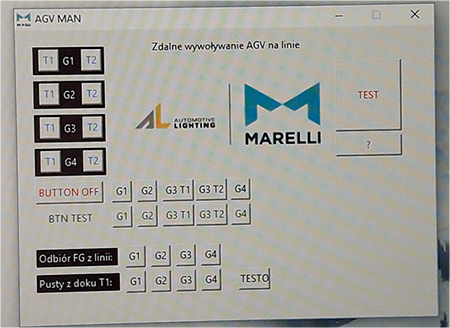 AGV-MAN Interface